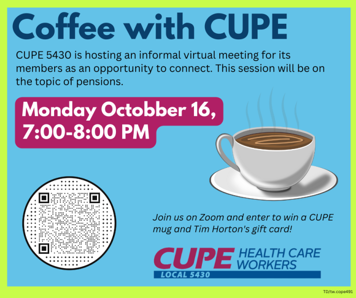 Coffee with CUPE 2